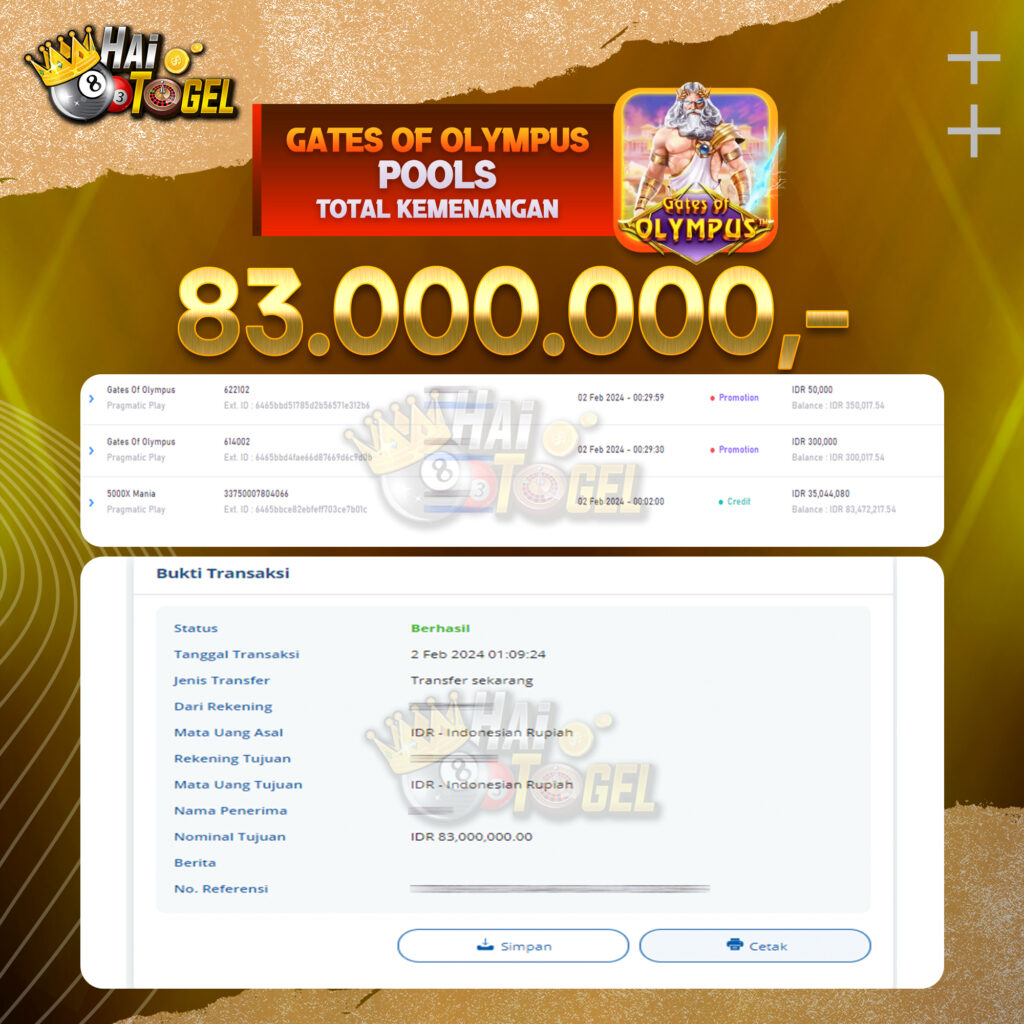 BUKTI JACKPOT HAITOGEL SLOT