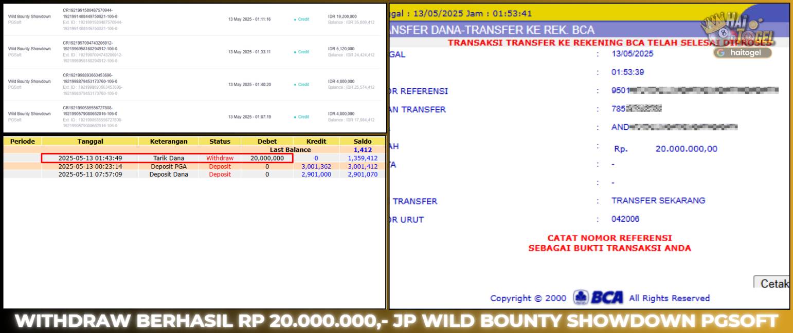 You are currently viewing HAITOGEL SLOT BUKTI GACOR WILD BOUNTY SHOWDOWN RP. 20.000.000
