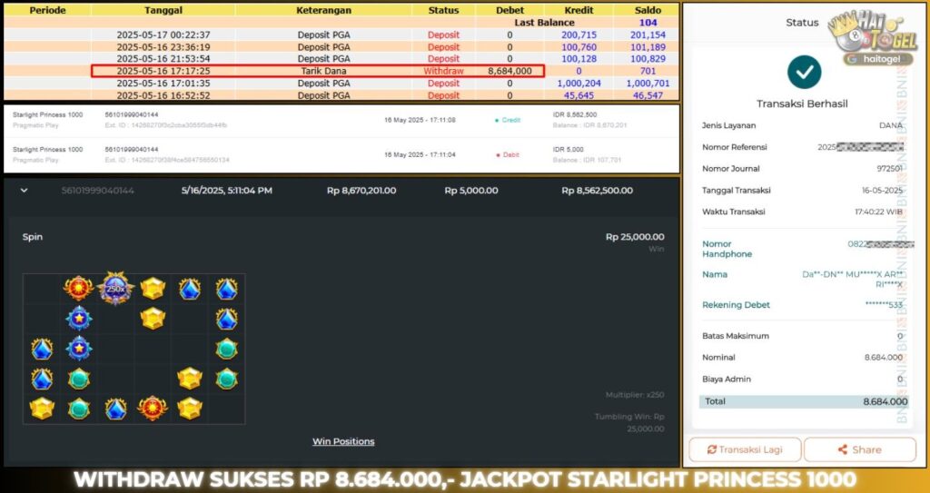 BUKTI JACKPOT HAITOGEL SLOT
