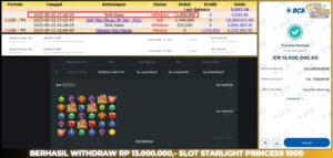 Read more about the article JP HAITOGEL KEMENANGAN SLOT : STARLIGHT PRINCESS 1000 RP. 13.000.000