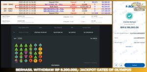 Read more about the article JP SLOT BUKTI PEMBAYARAN : GATES OF OLYMPUS RP. 8.200.000