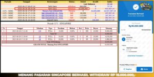 Read more about the article TOGEL BUKTI HAITOGEL KEMENANGAN : SINGAPORE RP.16.000.000,-