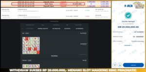 Read more about the article PEMBAYARAN SLOT HAITOGEL MAHJONG KING RP. 20.000.000