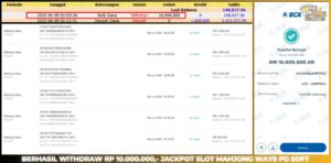 Read more about the article PEMBAYARAN SLOT HAITOGEL GACOR MAHJONG WAYS RP. 10.000.000