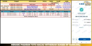 Read more about the article HAITOGEL TOGEL MENANG BESAR : TOTOMACAU4D RP. 10.000.000