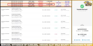 Read more about the article HAITOGEL SLOT BUKTI GACOR WILD BOUNTY SHOWDOWN RP. 11.000.000