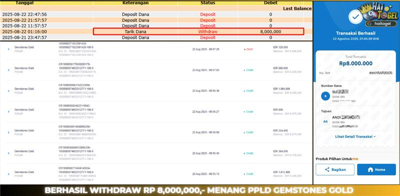 You are currently viewing BUKTI KEMENANGAN HAITOGEL JP : GEMSTONES GOLD RP. 8.000.000
