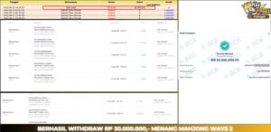 Read more about the article AUTO CUAN HAITOGEL SLOT MAHJONG WAYS 2 RP. 30.000.000