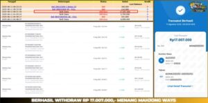 Read more about the article PEMBAYARAN SLOT HAITOGEL GACOR MAHJONG WAYS RP. 17.007.000