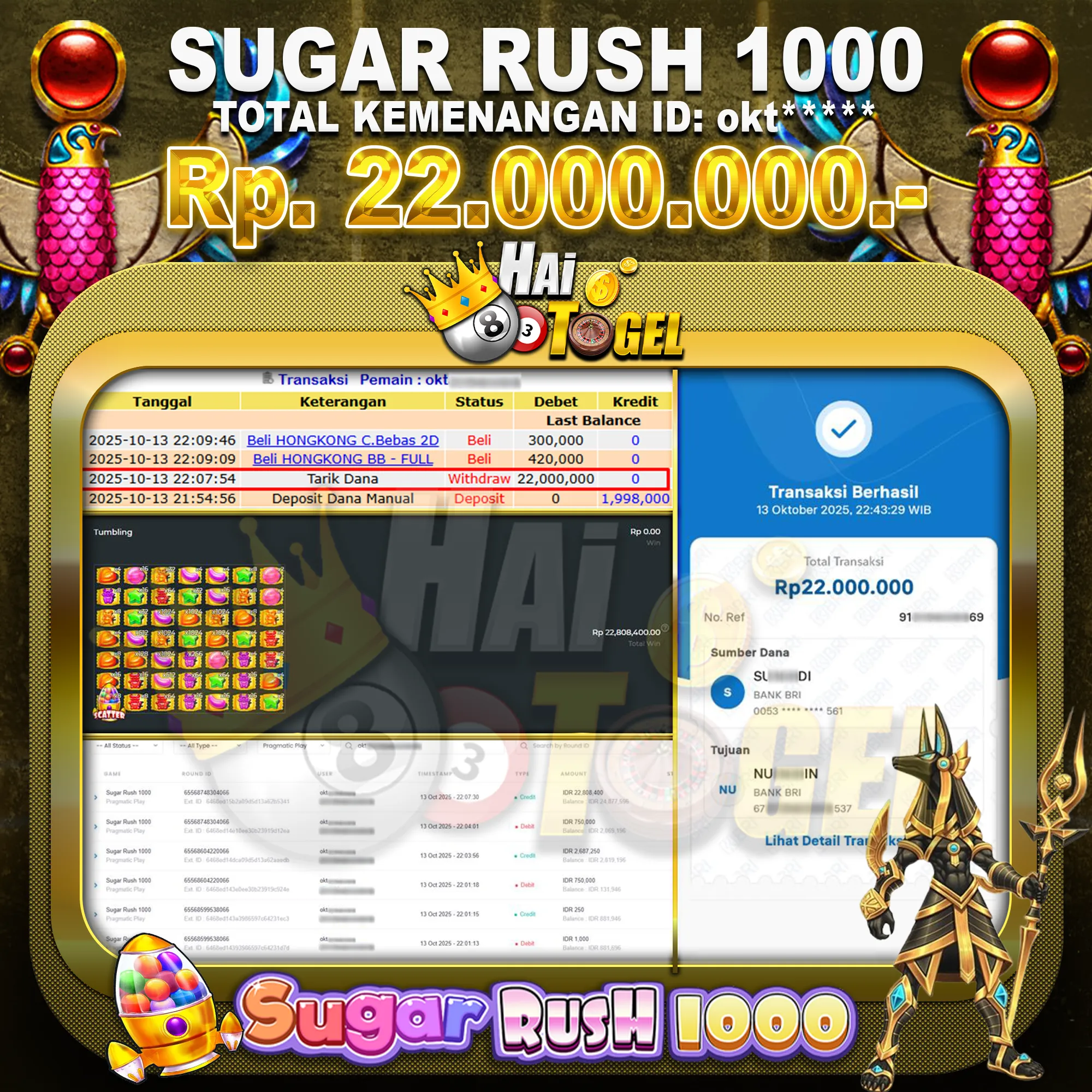 You are currently viewing HAITOGEL SLOT KEMENANGAN BUKTI : SUGAR RUSH 1000 RP. 22.000.000