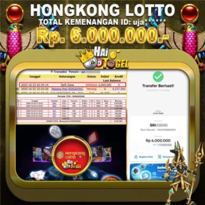 Read more about the article HAITOGEL GACOR TOGEL JP HONGKONG LOTTO RP. 6.000.000