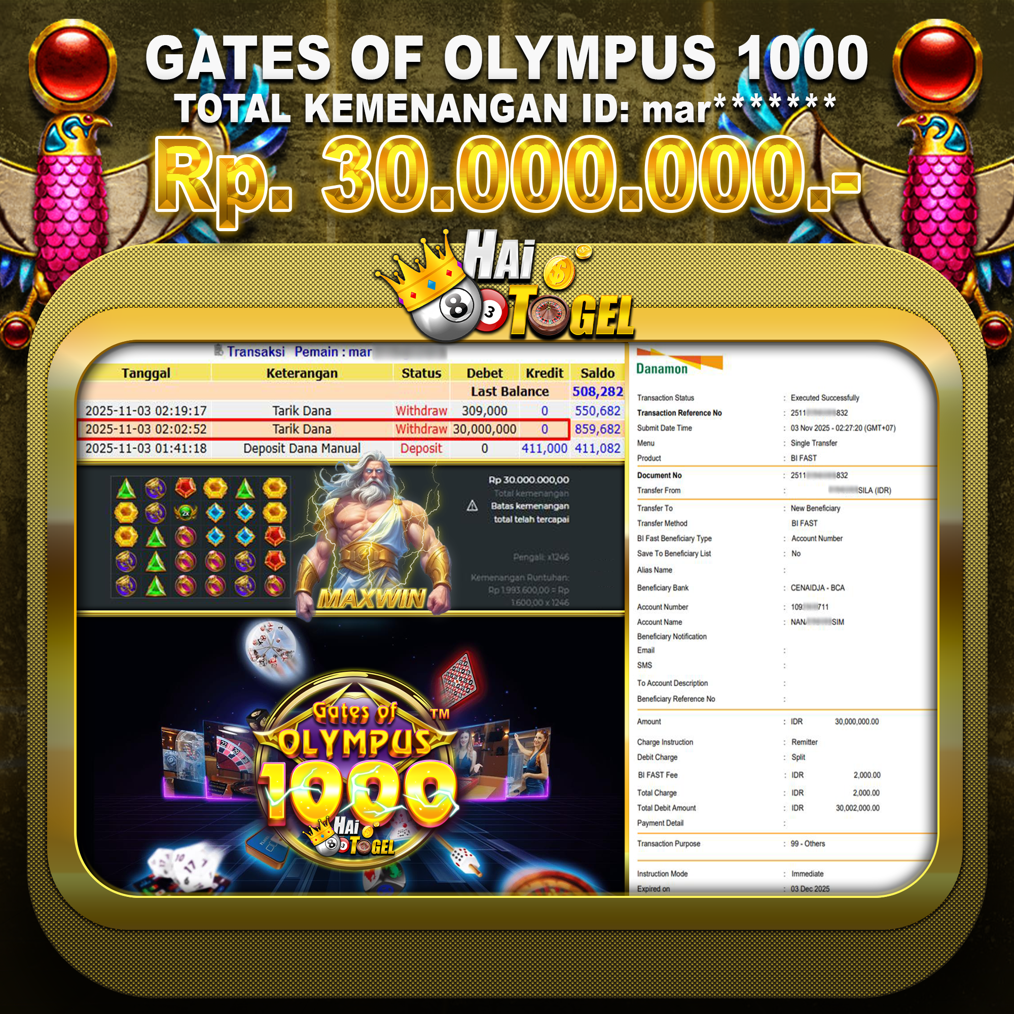 Read more about the article LINK JP OLYMPUS HAITOGEL PROSES CEPAT RP. 30.000.000