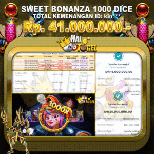 Read more about the article 2X WD BESAR HAITOGEL DI GAME SWEET BONANZA 1000 DICE! RP 41.000.000
