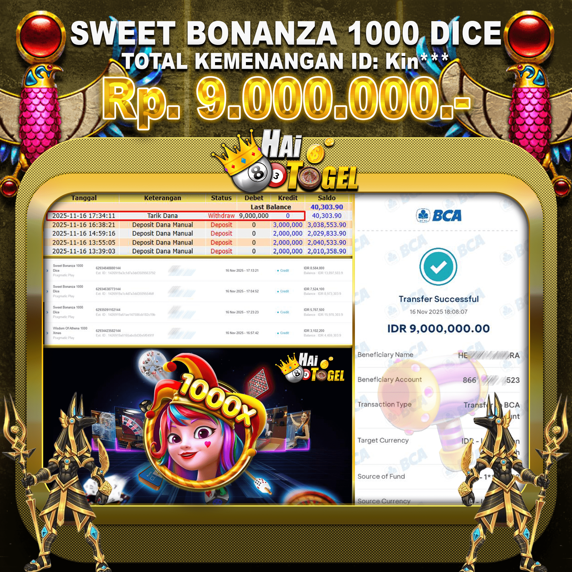 You are currently viewing TERBUKTI! KEMENANGAN DI HAITOGEL DIBAYAR TUNTAS RP 9.000.000