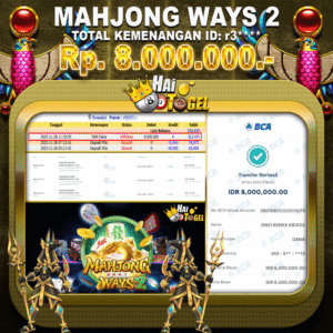 Read more about the article PEMAIN HAITOGEL JP SLOT GAME MAHJONG WAYS2 8 JUTA WD LANGSUNG LUNAS