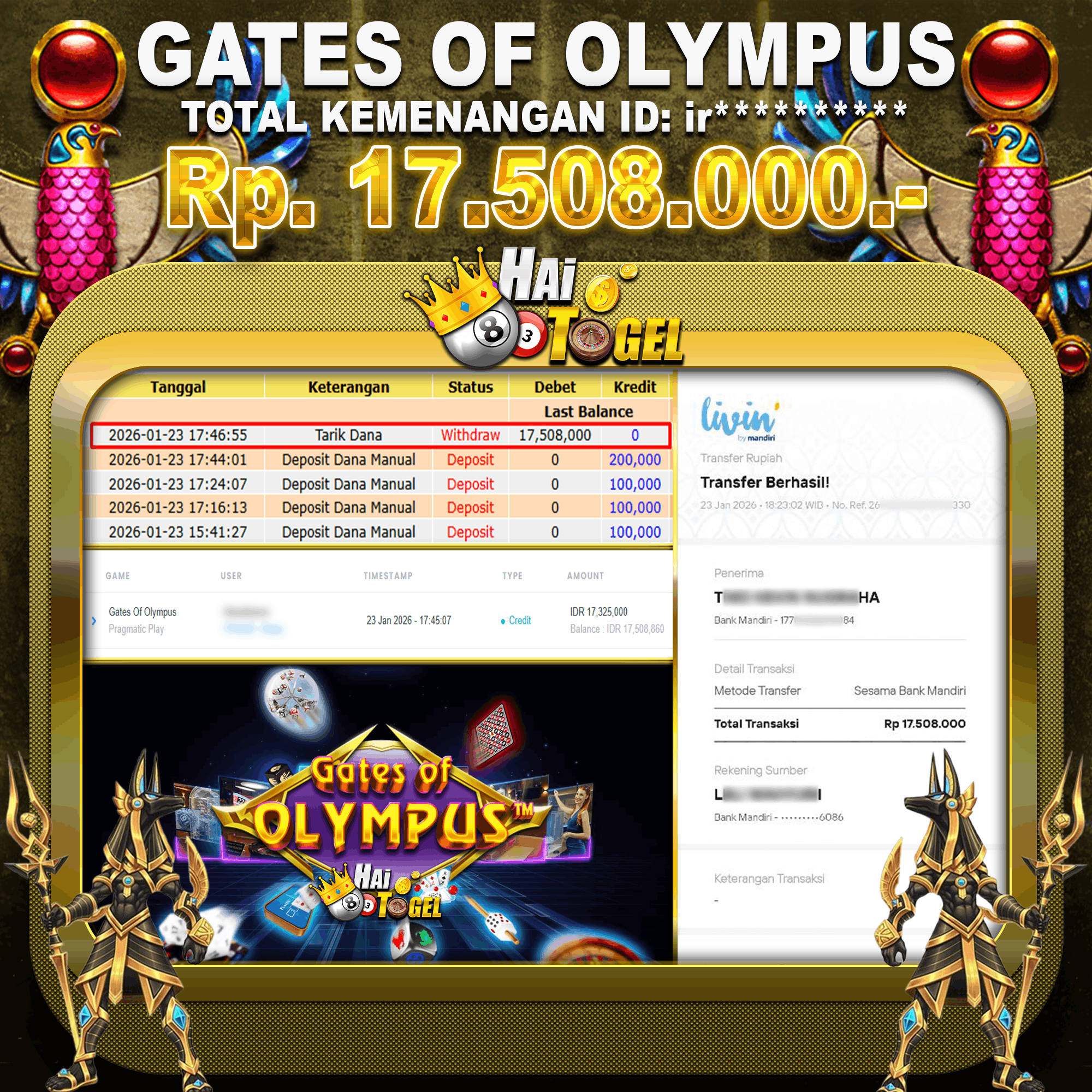 You are currently viewing SLOT GATES OF OLYMPUS HARI INI BANYAK MEMBER MAXWIN! BUKTI HAITOGEL LUAR BIASA