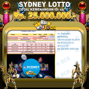 Read more about the article TOGEL SYDNEY LOTTO⚜ BOCORAN JP PAUS DI HAITOGEL PROFIT LEBIH BESAR