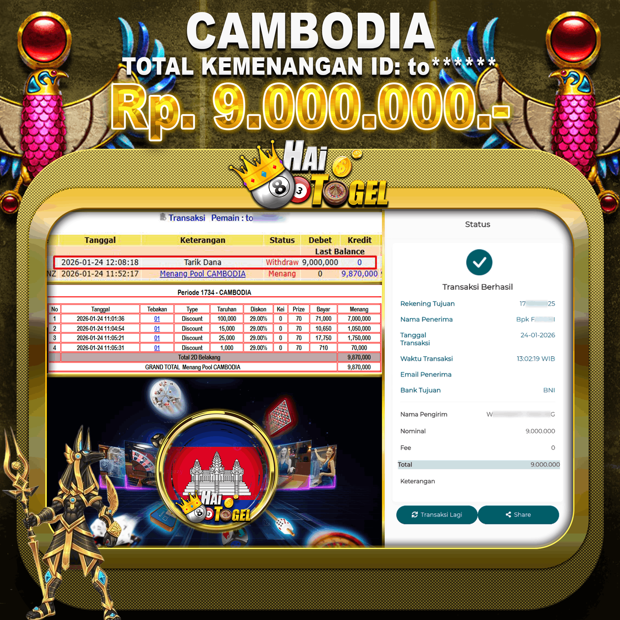You are currently viewing JACKPOT TERBARU TOGEL CAMBODIA HARI INI – BUKTI PEMBAYARAN FANTASTIS HAITOGEL
