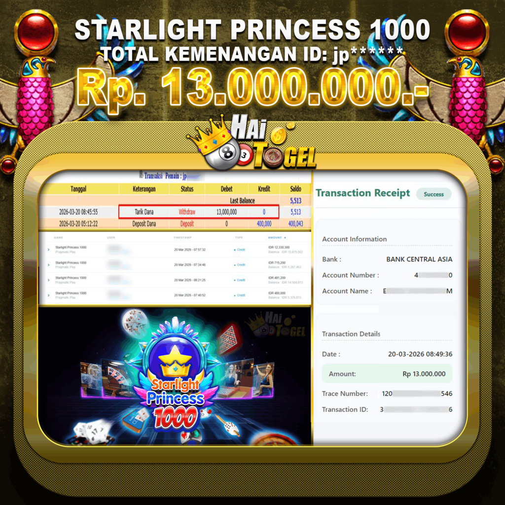 SLOT GACOR STARLIGHT PRINCESS 1000