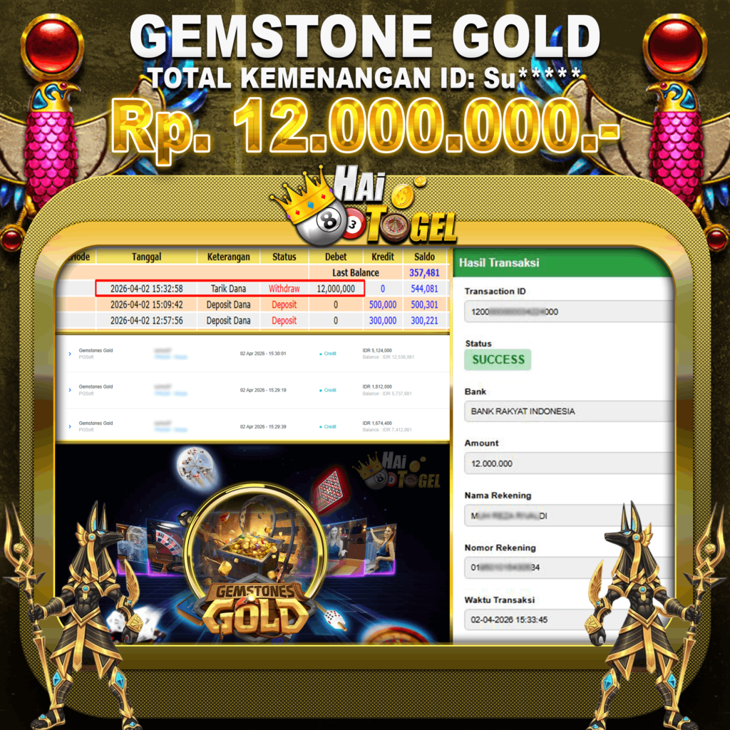 HAITOGEL JP SLOT GEMSTONE