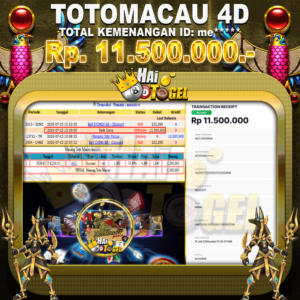 Read more about the article HASIL TOGEL – TRIK RAHASIA MENANG TOTOMACAU 4D RP11.500.000 JUTA DI HAITOGEL HARI INI
