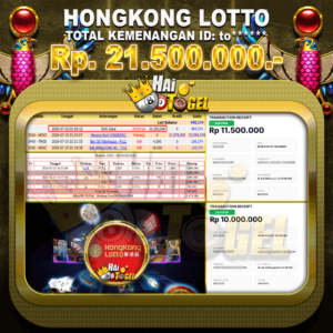 Read more about the article JACKPOT TOGEL HONGKONG LOTTO SEBESAR Rp21.500.000 JUTA DI SITUS HAITOGEL LANGSUNG LUNAS